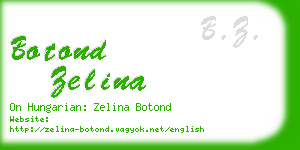 botond zelina business card